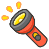 Flashlight emoji - Free transparent PNG, SVG. No sign up needed.