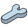 Wrench emoji - Free transparent PNG, SVG. No sign up needed.