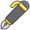 Fountain Pen emoji - Free transparent PNG, SVG. No sign up needed.