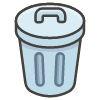 Wastebasket emoji - Free transparent PNG, SVG. No sign up needed.