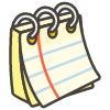 Spiral Notepad emoji - Free transparent PNG, SVG. No sign up needed.