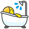 Person Taking Bath emoji - Free transparent PNG, SVG. No sign up needed.