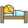 Person In Bed emoji - Free transparent PNG, SVG. No sign up needed.