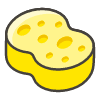 Sponge emoji - Free transparent PNG, SVG. No sign up needed.