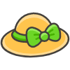 Woman Hat emoji - Free transparent PNG, SVG. No sign up needed.
