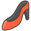 High Heeled Shoe B emoji - Free transparent PNG, SVG. No sign up needed.