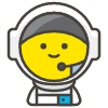Man Astronaut emoji - Free transparent PNG, SVG. No sign up needed.