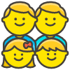 Family Man Man Girl Boy emoji - Free transparent PNG, SVG. No sign up needed.
