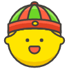 Man With Chinese Cap emoji - Free transparent PNG, SVG. No sign up needed.