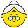 Old Woman emoji - Free transparent PNG, SVG. No sign up needed.