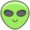 Alien A emoji - Free transparent PNG, SVG. No sign up needed.