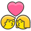 Kiss emoji - Free transparent PNG, SVG. No sign up needed.