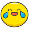 Face With Tears Of Joy emoji - Free transparent PNG, SVG. No sign up needed.