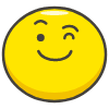 Winking Face emoji - Free transparent PNG, SVG. No sign up needed.
