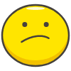 Confused Face emoji - Free transparent PNG, SVG. No sign up needed.