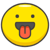 Face With Tongue emoji - Free transparent PNG, SVG. No sign up needed.