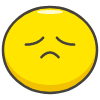 Disappointed Face emoji - Free transparent PNG, SVG. No sign up needed.