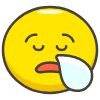 Sleepy Face emoji - Free transparent PNG, SVG. No sign up needed.