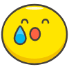 Loudly Crying Face emoji - Free transparent PNG, SVG. No sign up needed.