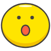 Face With Open Mouth emoji - Free transparent PNG, SVG. No sign up needed.