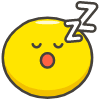 Sleeping Face emoji - Free transparent PNG, SVG. No sign up needed.