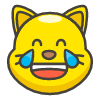 Cat With Tears Of Joy emoji - Free transparent PNG, SVG. No sign up needed.
