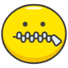 Zipper Mouth Face emoji - Free transparent PNG, SVG. No sign up needed.