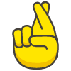 Crossed Fingers emoji - Free transparent PNG, SVG. No sign up needed.