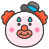 Clown Face emoji - Free transparent PNG, SVG. No sign up needed.