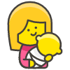 Breast Feeding emoji - Free transparent PNG, SVG. No sign up needed.