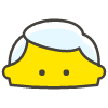 White Hair emoji - Free transparent PNG, SVG. No sign up needed.