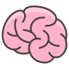 Brain emoji - Free transparent PNG, SVG. No sign up needed.