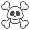 Skull And Crossbones emoji - Free transparent PNG, SVG. No sign up needed.