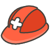 Rescue Worker Helmet emoji - Free transparent PNG, SVG. No sign up needed.
