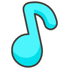 Musical Note B emoji - Free transparent PNG, SVG. No sign up needed.