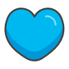 Blue Heart emoji - Free transparent PNG, SVG. No sign up needed.