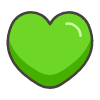 Green Heart emoji - Free transparent PNG, SVG. No sign up needed.