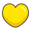 Yellow Heart emoji - Free transparent PNG, SVG. No sign up needed.
