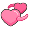 Revolving Hearts emoji - Free transparent PNG, SVG. No sign up needed.