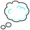 Thought Balloon emoji - Free transparent PNG, SVG. No sign up needed.