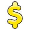 Heavy Dollar Sign emoji - Free transparent PNG, SVG. No sign up needed.