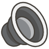 Speaker Low Volume emoji - Free transparent PNG, SVG. No sign up needed.