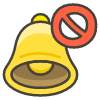 Bell With Slash A emoji - Free transparent PNG, SVG. No sign up needed.