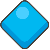 Large Blue Diamond emoji - Free transparent PNG, SVG. No sign up needed.
