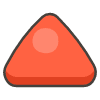 Red Triangle Pointed Up emoji - Free transparent PNG, SVG. No sign up needed.