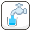 Potable Water emoji - Free transparent PNG, SVG. No sign up needed.