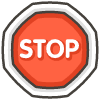 Stop Sign emoji - Free transparent PNG, SVG. No sign up needed.