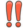 Double Exclamation Mark emoji - Free transparent PNG, SVG. No sign up needed.