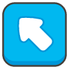 Up Left Arrow emoji - Free transparent PNG, SVG. No sign up needed.