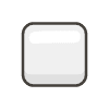 White Medium Small Square emoji - Free transparent PNG, SVG. No sign up needed.